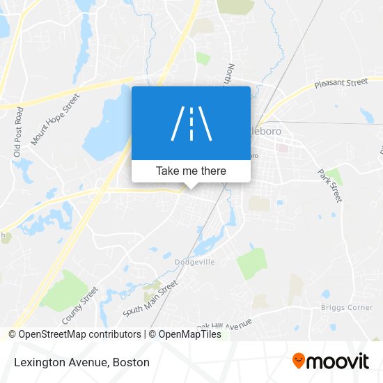 Mapa de Lexington Avenue