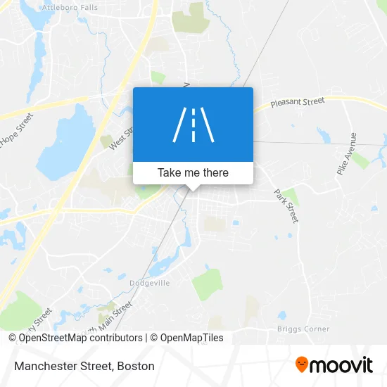 Manchester Street map