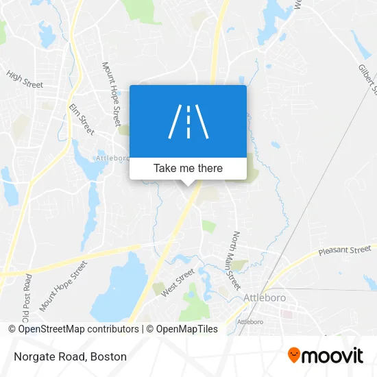Norgate Road map