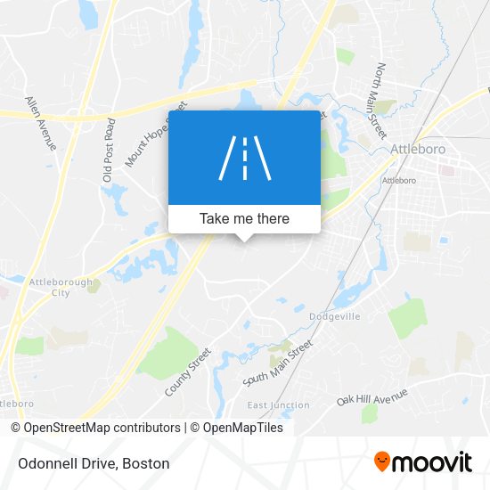 Mapa de Odonnell Drive