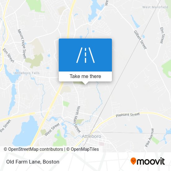 Mapa de Old Farm Lane