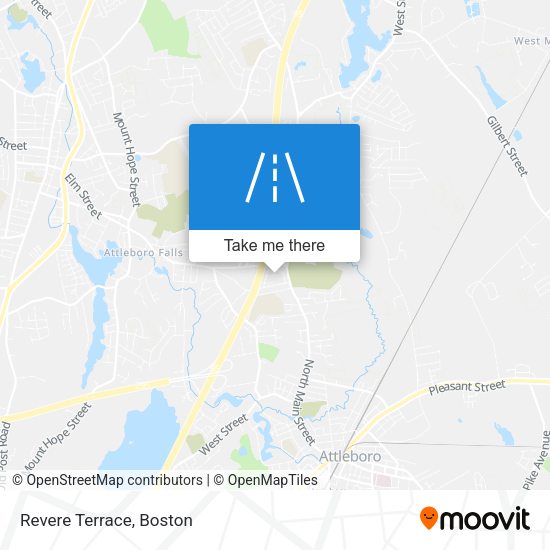 Mapa de Revere Terrace