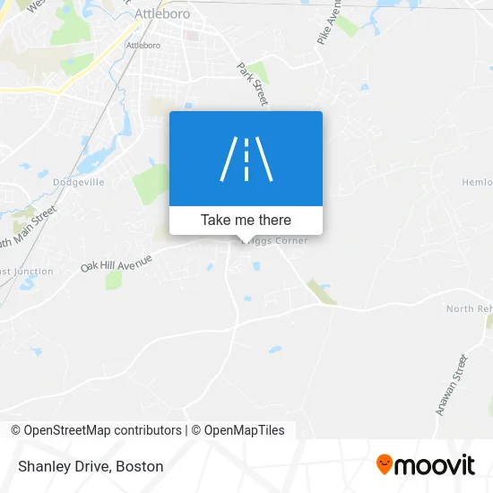 Shanley Drive map
