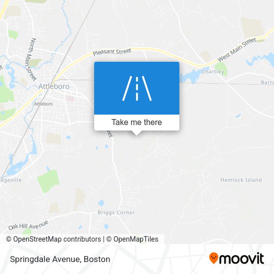 Mapa de Springdale Avenue