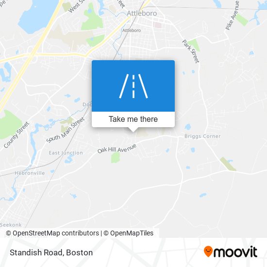 Mapa de Standish Road