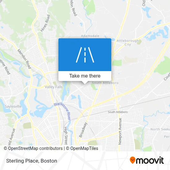 Sterling Place map