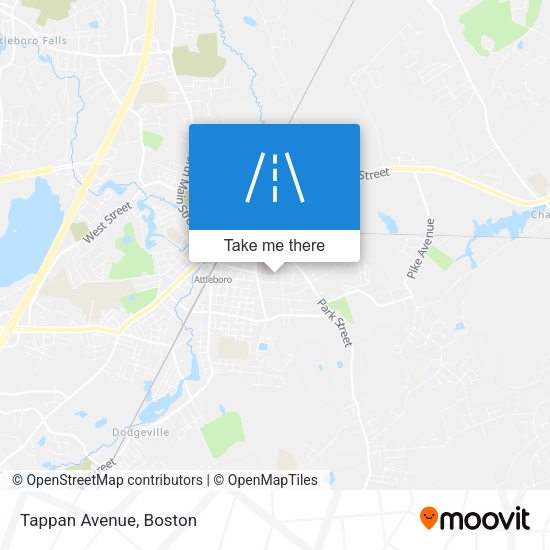 Tappan Avenue map