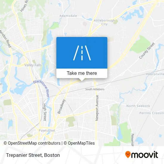 Trepanier Street map