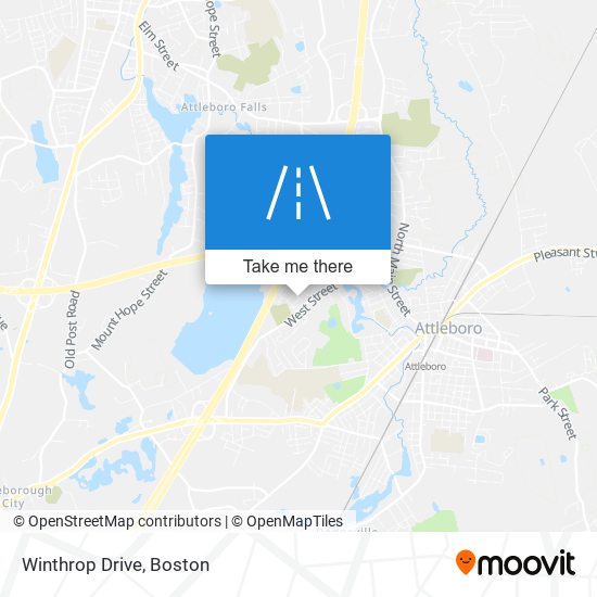 Mapa de Winthrop Drive