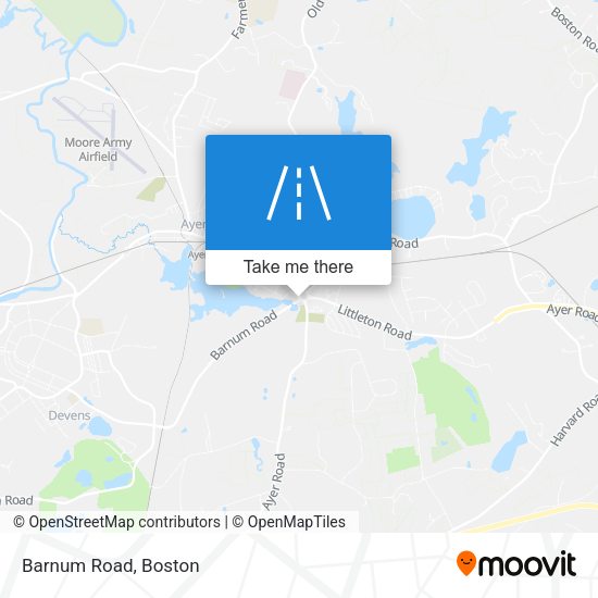 Mapa de Barnum Road
