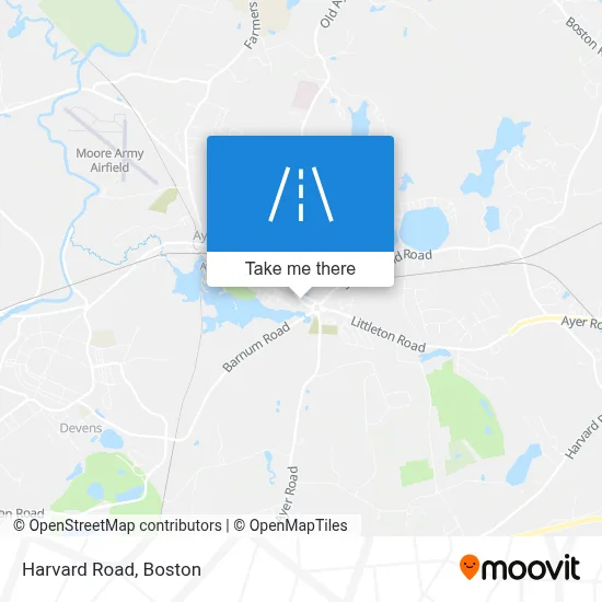 Harvard Road map