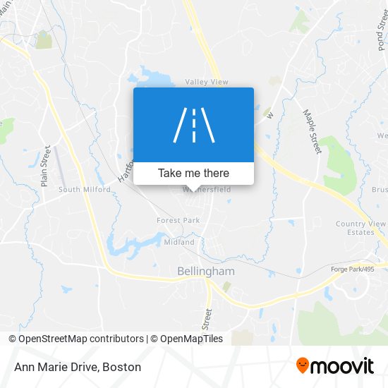 Mapa de Ann Marie Drive