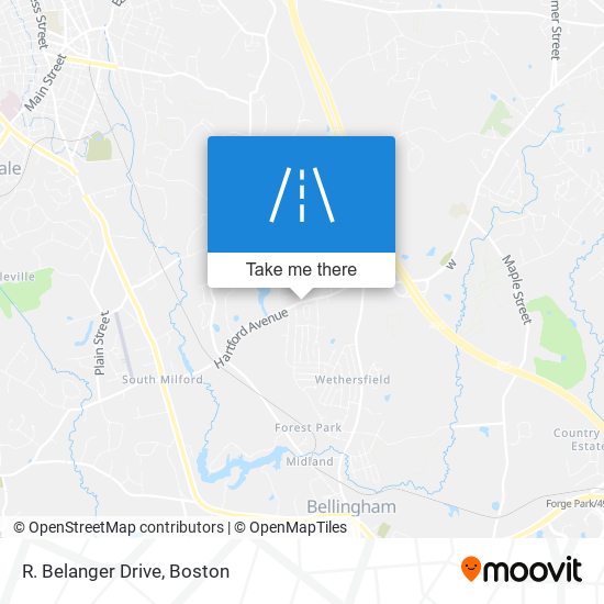 Mapa de R. Belanger Drive