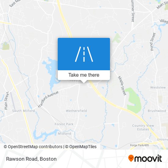 Mapa de Rawson Road