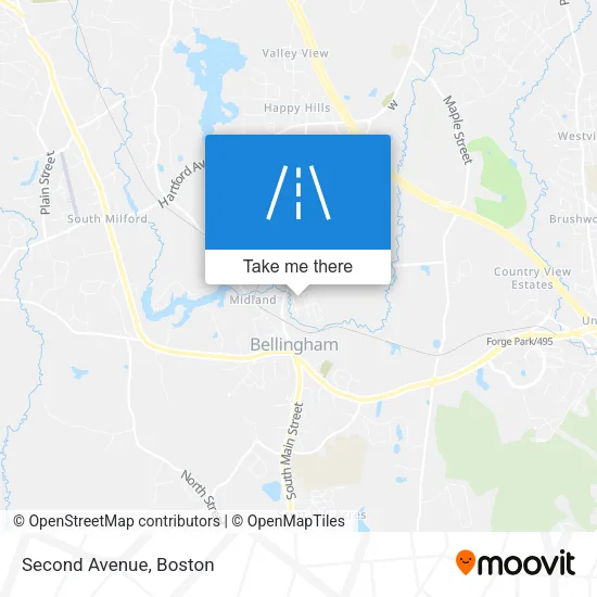 Second Avenue map