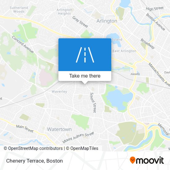 Mapa de Chenery Terrace
