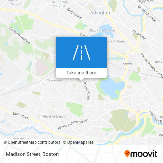 Mapa de Madison Street