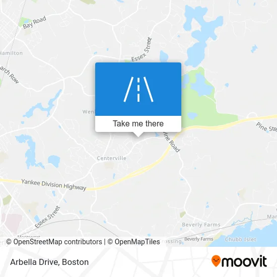 Arbella Drive map