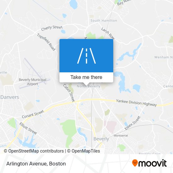 Mapa de Arlington Avenue