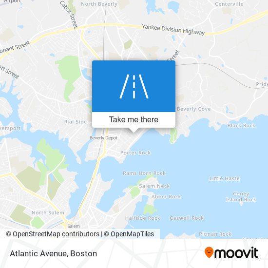 Mapa de Atlantic Avenue