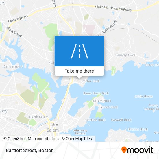 Mapa de Bartlett Street