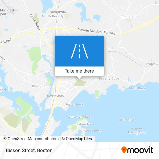 Bisson Street map
