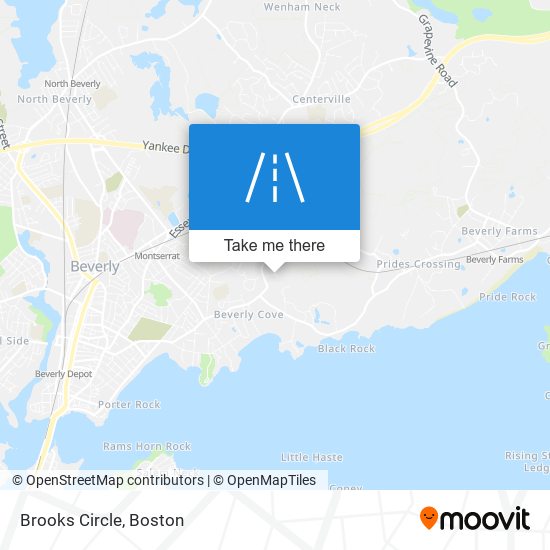 Brooks Circle map