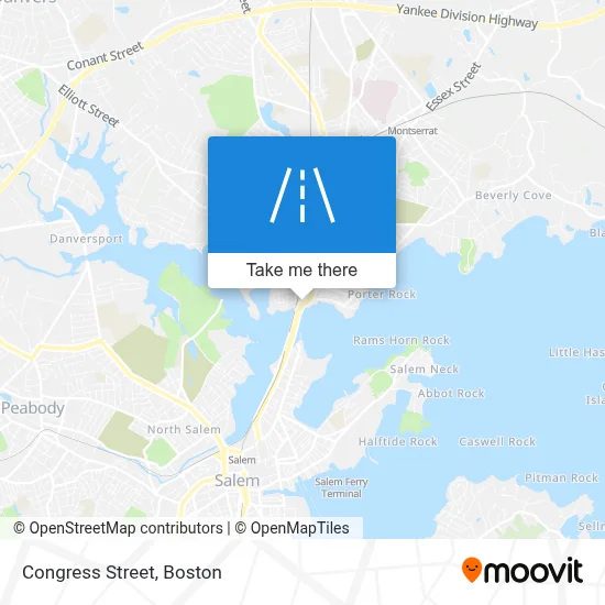 Congress Street map