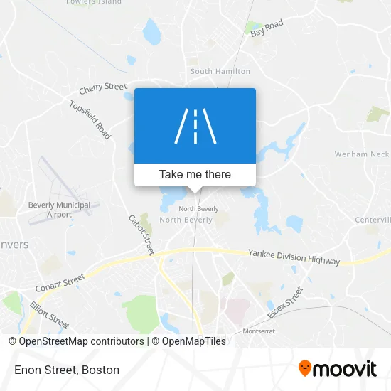 Enon Street map