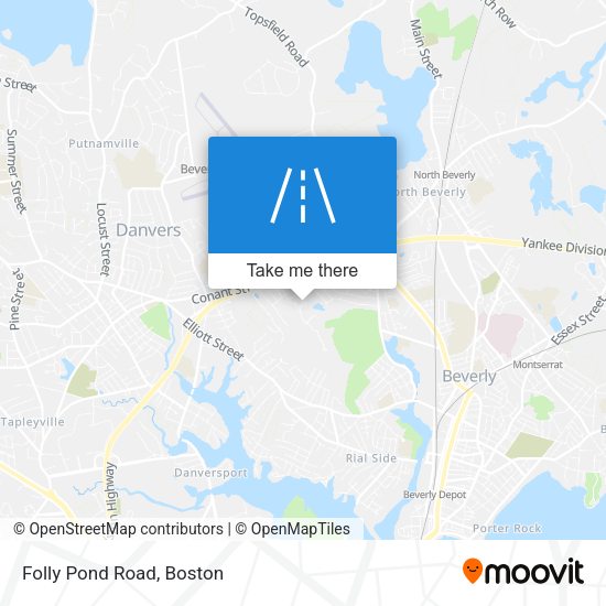 Mapa de Folly Pond Road