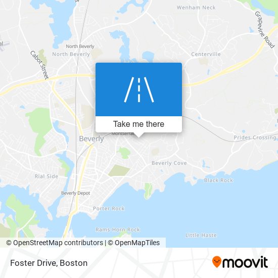 Foster Drive map