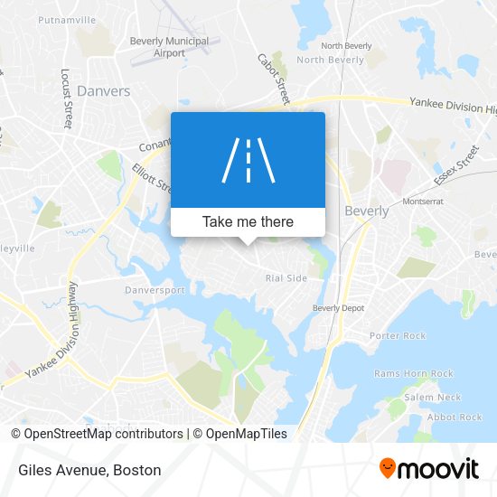 Mapa de Giles Avenue