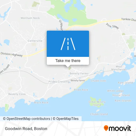 Goodwin Road map