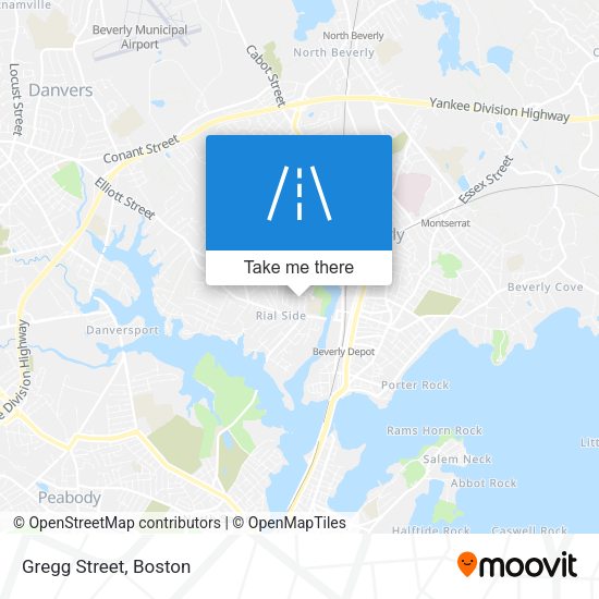 Mapa de Gregg Street