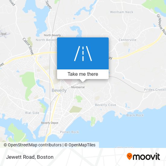 Mapa de Jewett Road