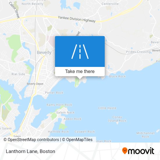 Mapa de Lanthorn Lane