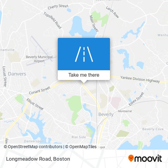 Longmeadow Road map