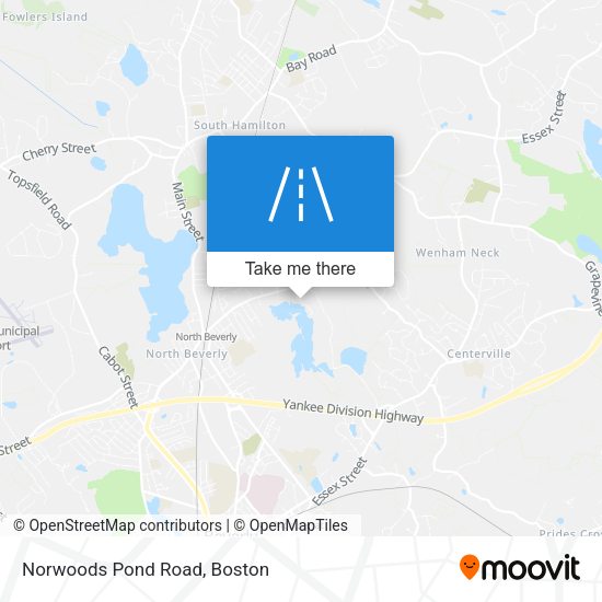 Mapa de Norwoods Pond Road