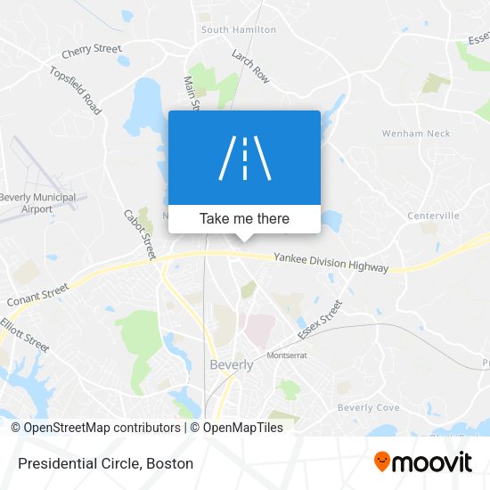 Mapa de Presidential Circle