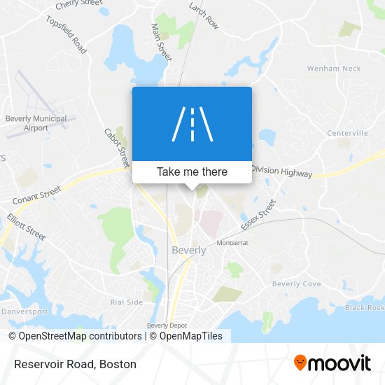 Mapa de Reservoir Road