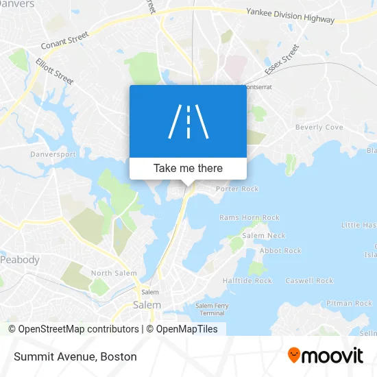 Summit Avenue map