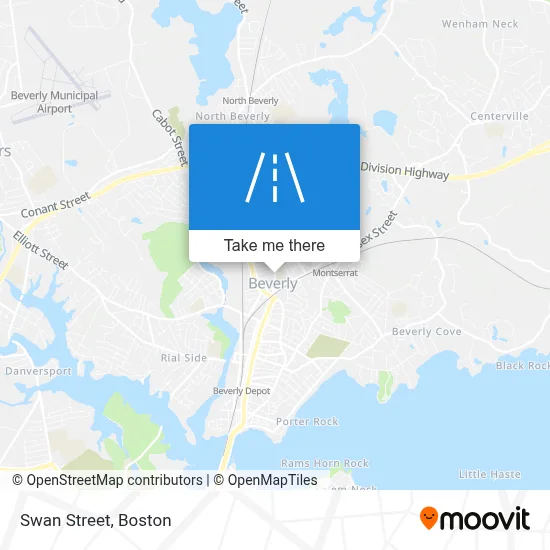 Swan Street map