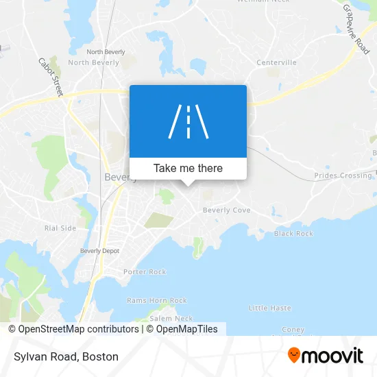 Sylvan Road map