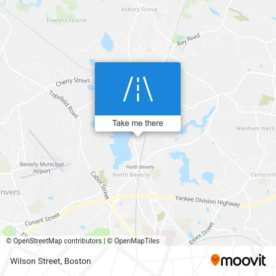 Wilson Street map