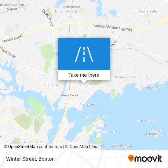 Winter Street map