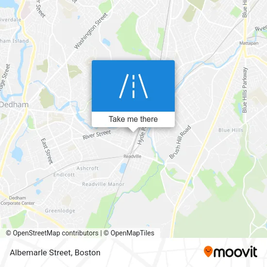 Albemarle Street map