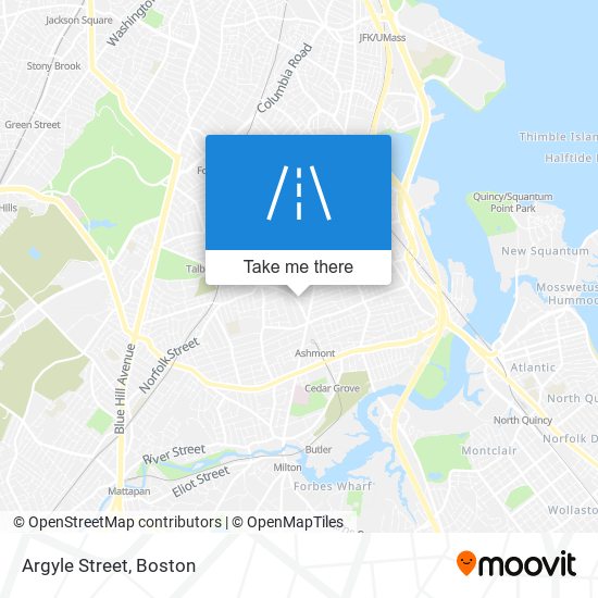 Argyle Street map