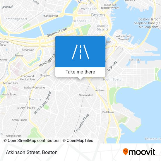 Mapa de Atkinson Street