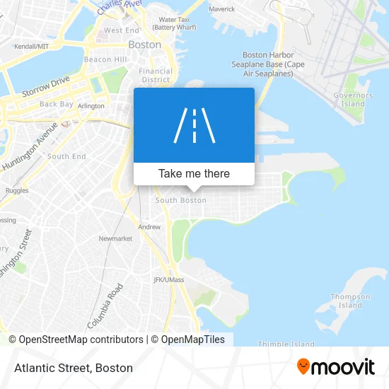 Atlantic Street map
