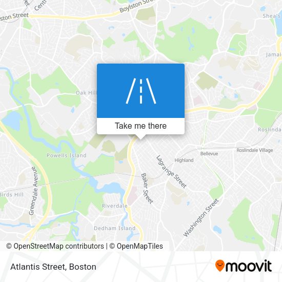 Mapa de Atlantis Street